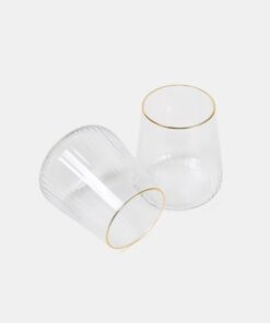 Joogiklaas (kuldse servaga) – rent