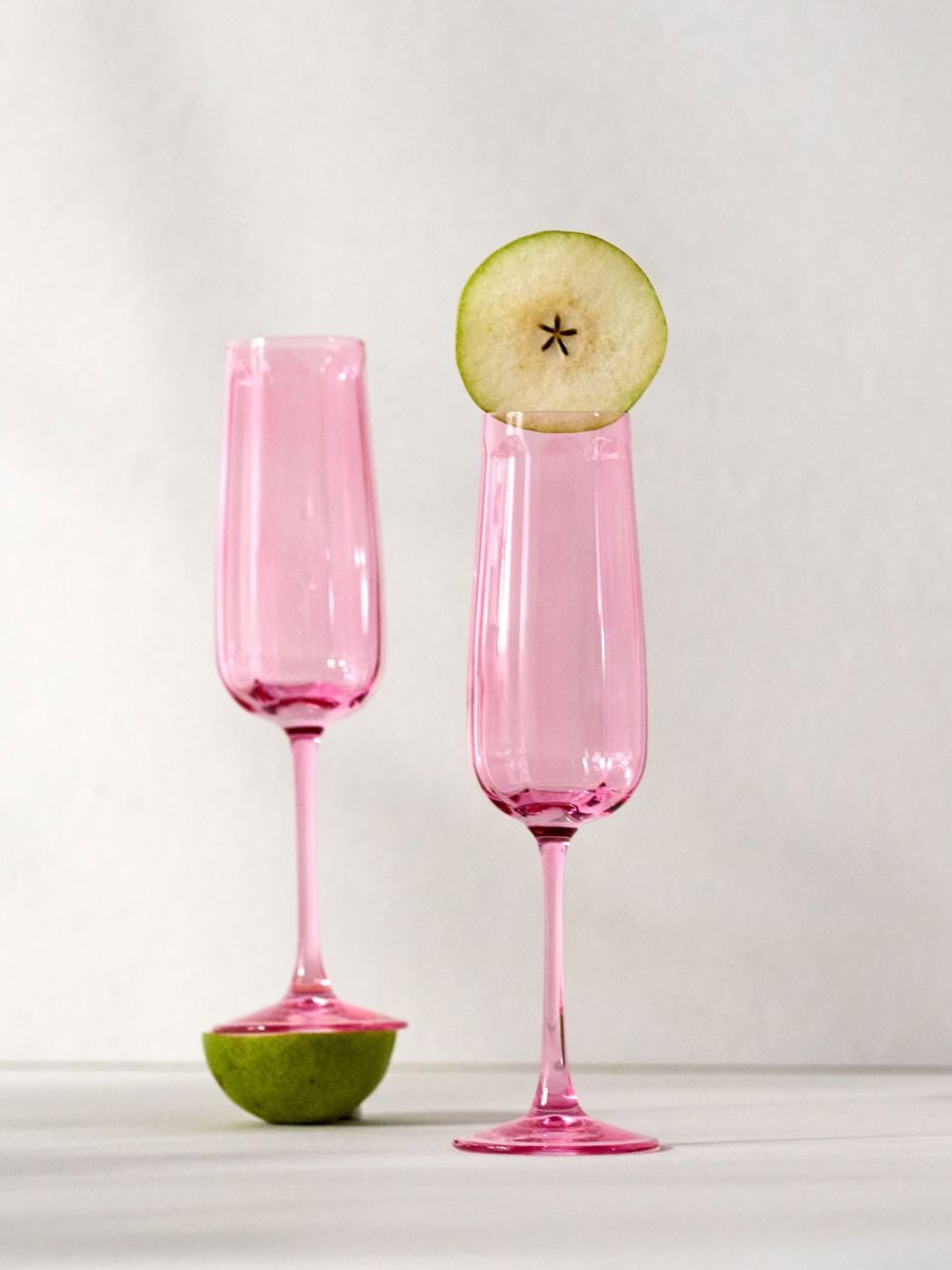 Vahuveiniklaas roosa – rent - Image 3