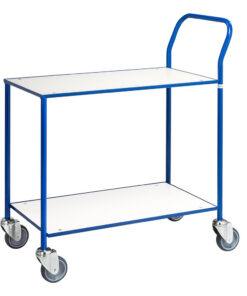 Riiulkäru valge/sinine – rent