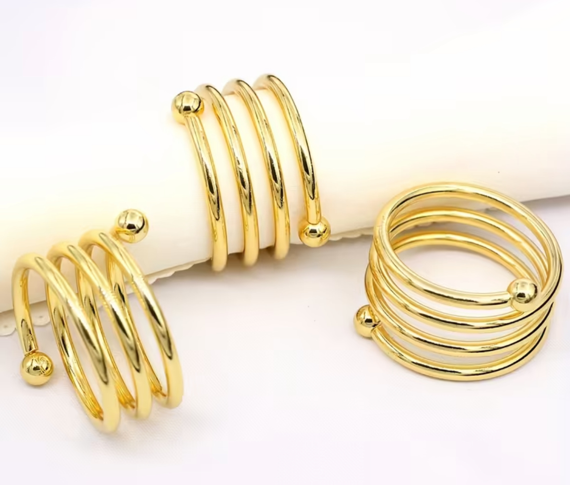 Servjetirõngas kuldne – rent - Image 2