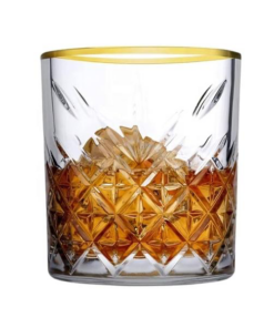 Joogiklaas Timeless 345 ml (kuldse servaga) – rent