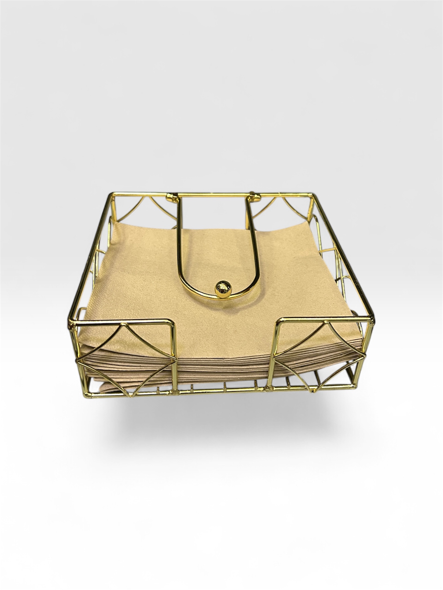 Metallist salvrätikuhoidja kuldne – rent