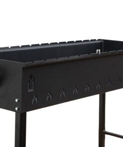 Grill puidust käepidemetega Abas 120cm teras